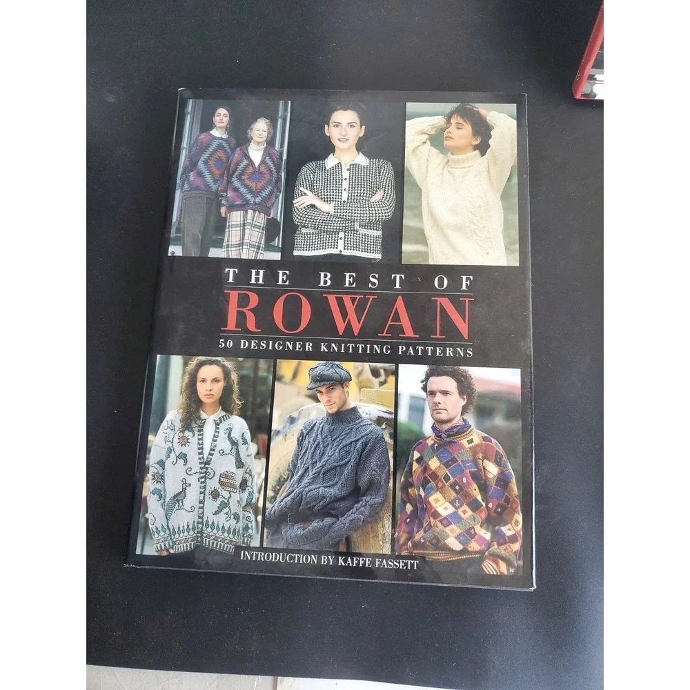 The Best Of Rowan Fifty Designer Patterns Hardcover By Fassett Kaffe 1998 NOS